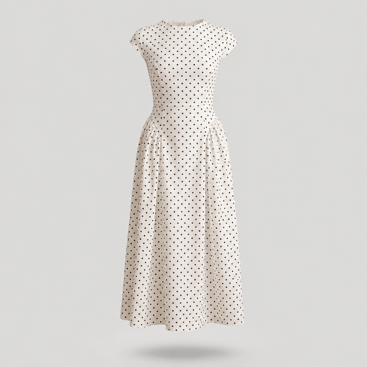 Clara Poka Dot Maxi Dress