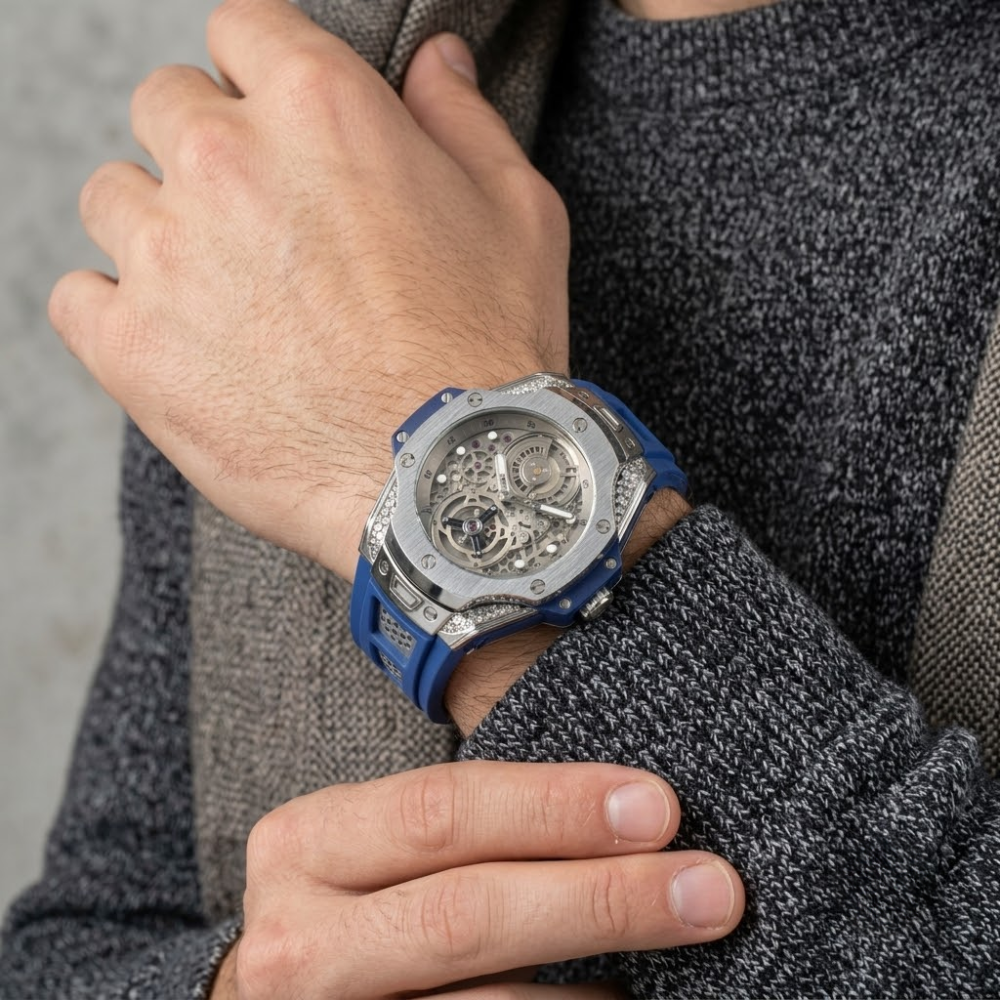 Damien Skeleton Sport Watch