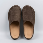 Darcie Leather Mule Loafers
