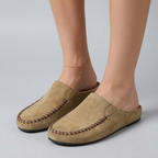 Darcie Leather Mule Loafers