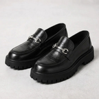 Dominic Croc Panel Lug Loafers