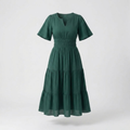 Elara Tiered Midi Dress