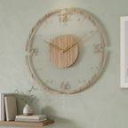 Elias Wooden Wall Clock