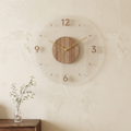Elias Wooden Wall Clock