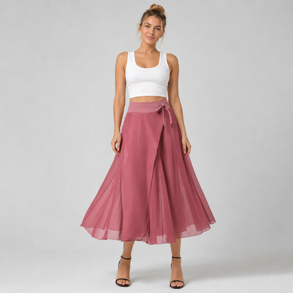 Elodie High Waist Tulle Skirt