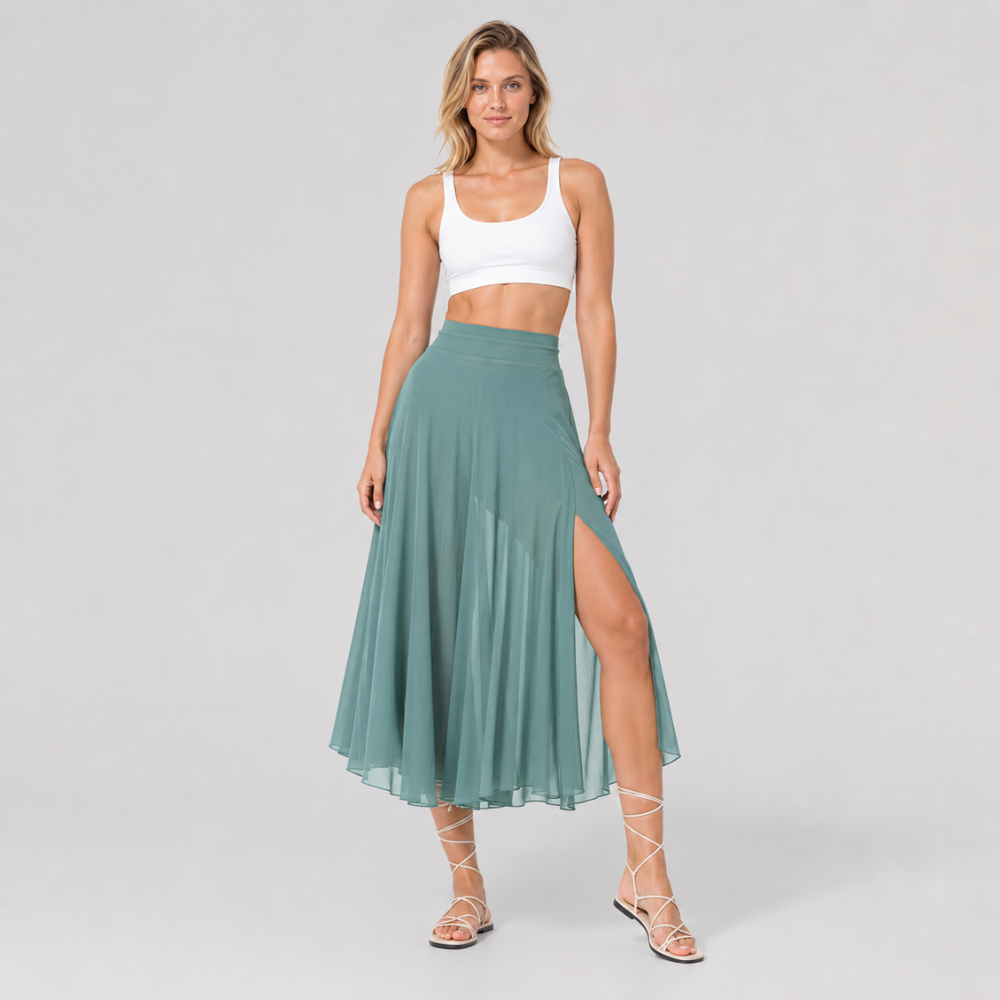 Elodie High Waist Tulle Skirt