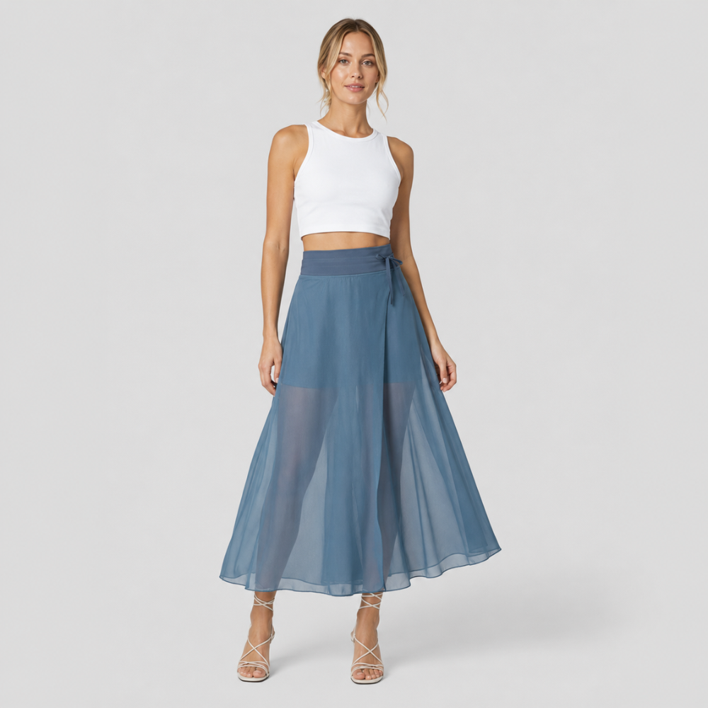 Elodie High Waist Tulle Skirt