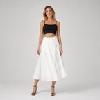 Elodie High Waist Tulle Skirt
