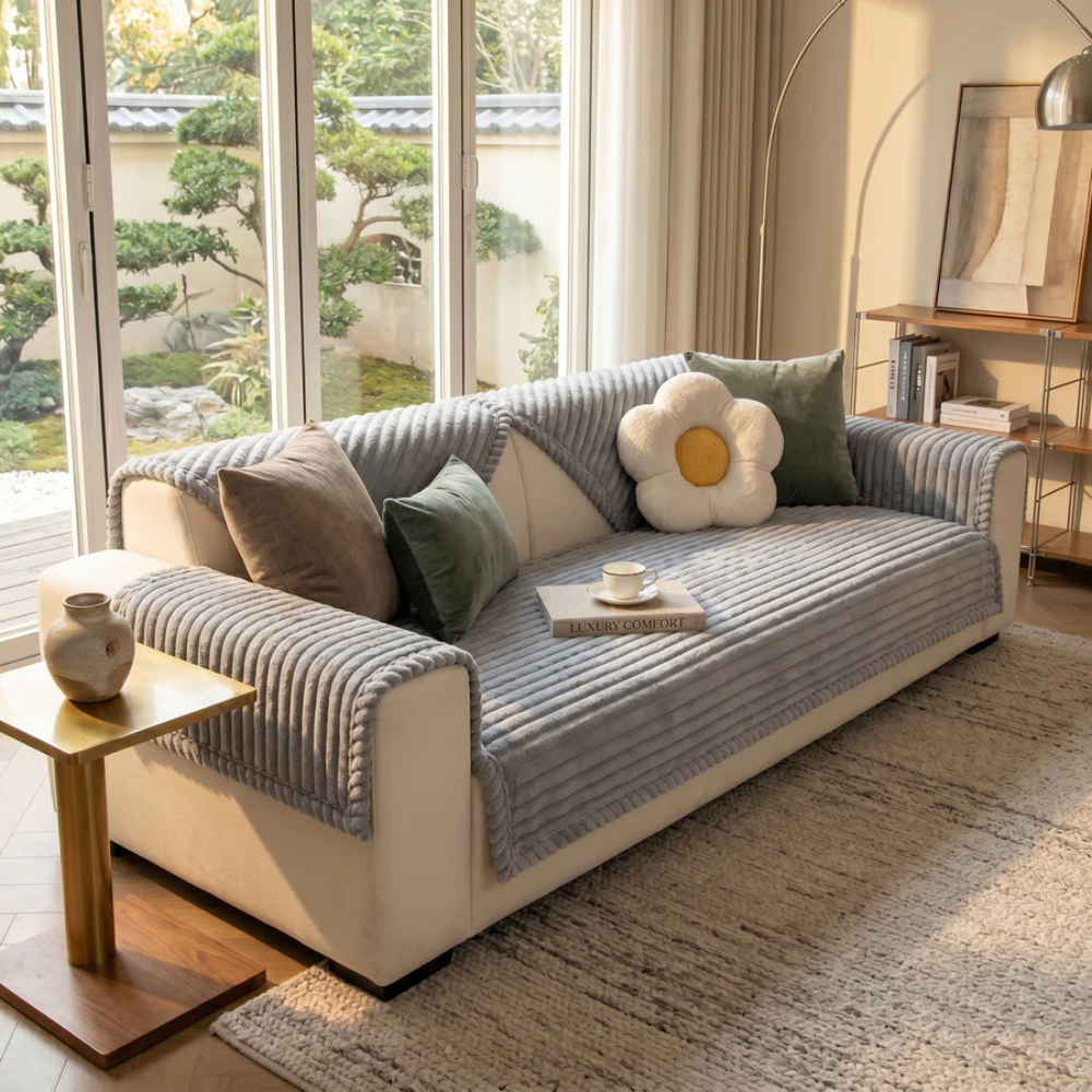 Elowen Pleated Sofa Cover