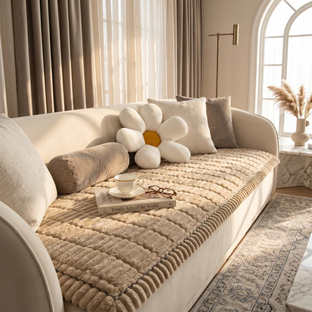 Elowen Pleated Sofa Cover