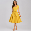 Evelyn Vintage Swing Dress