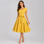 Evelyn Vintage Swing Dress