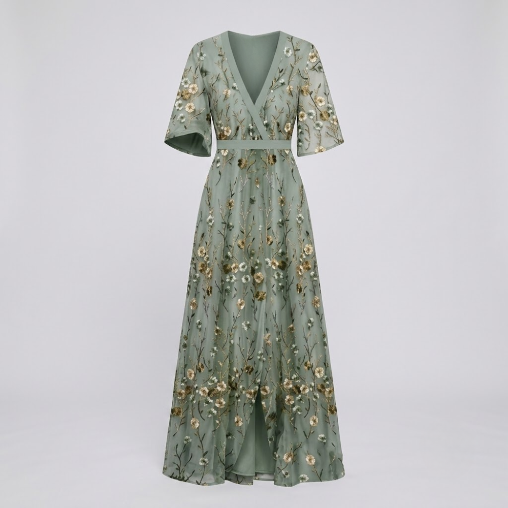 Genevieve Floral Maxi Dress