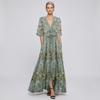 Genevieve Floral Maxi Dress