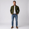 Henry | Italian Suede Stand-Collar Jacket