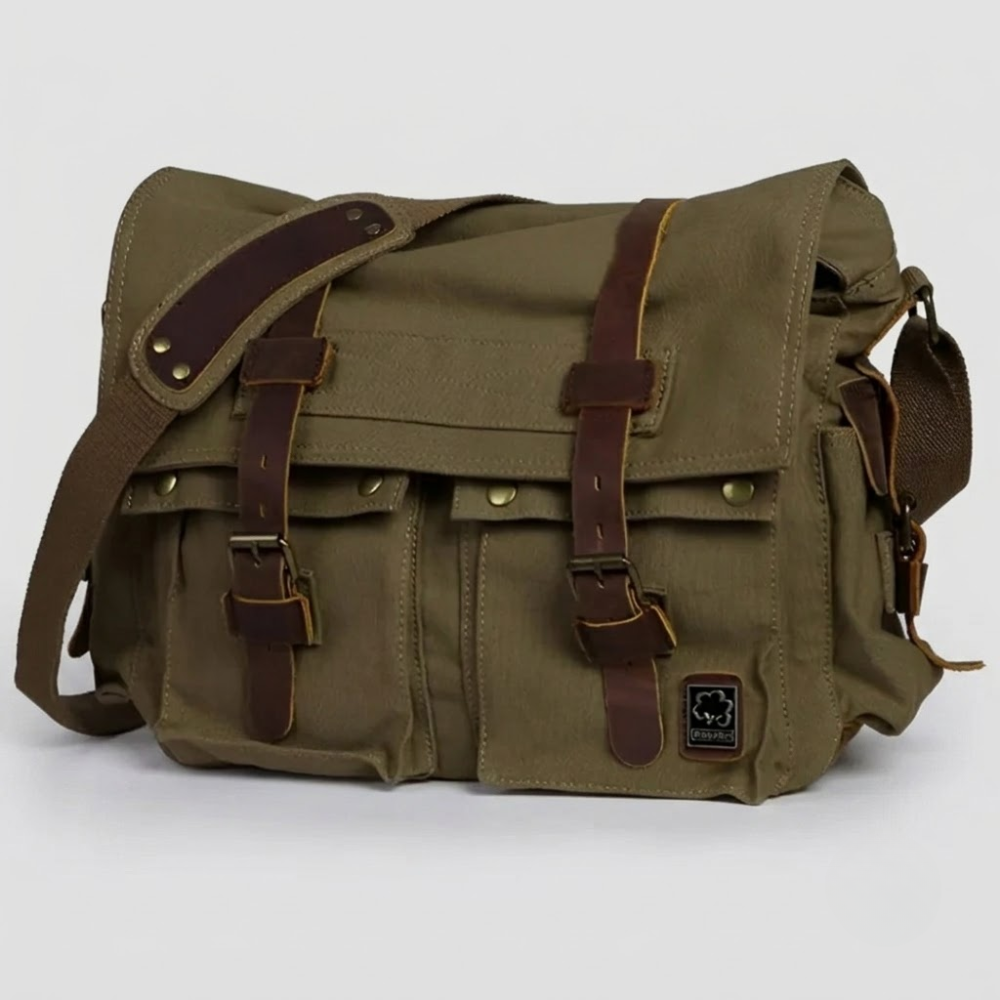 Hudson Canvas Crossbody Bag