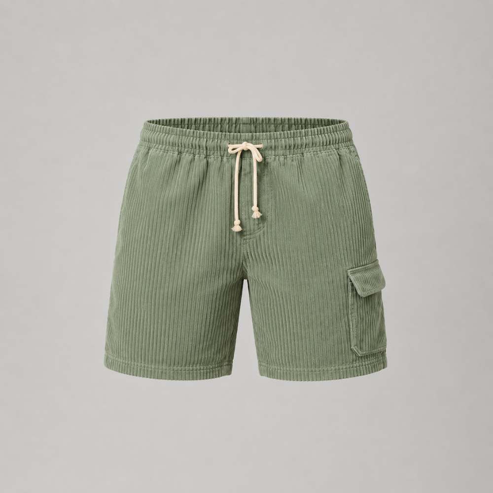 Hudson Corduroy Cargo Shorts