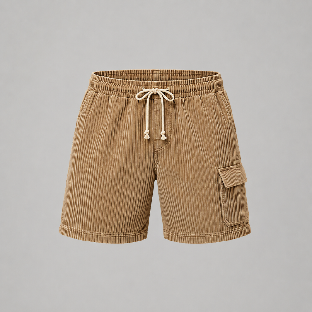 Hudson Corduroy Cargo Shorts