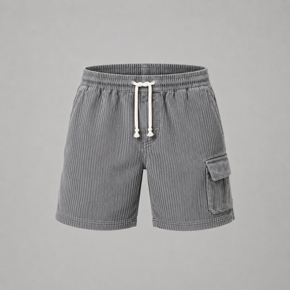 Hudson Corduroy Cargo Shorts