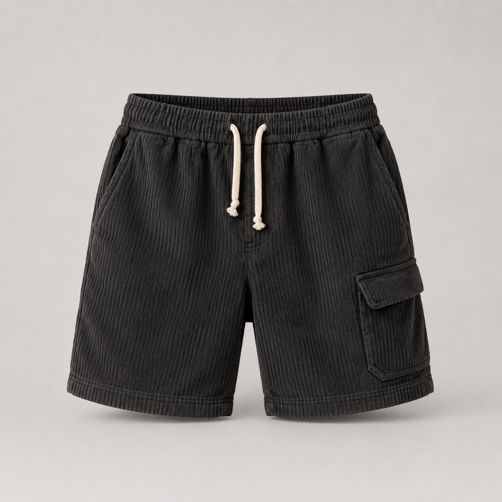 Hudson Corduroy Cargo Shorts