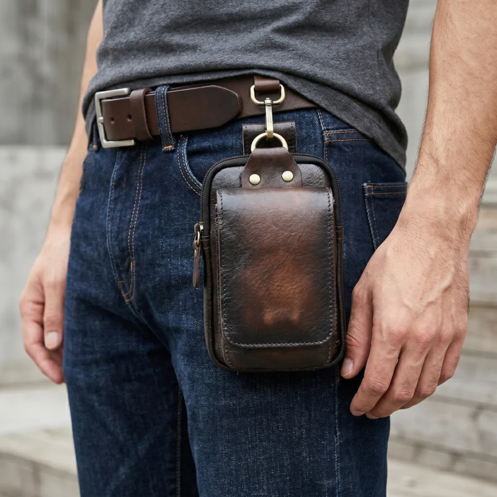 Hudson Leather Waist Pack