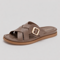 Isabella Buckle Slide Sandals