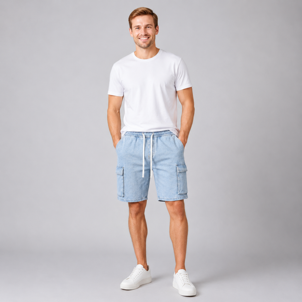 Jackson Relaxed Denim Shorts