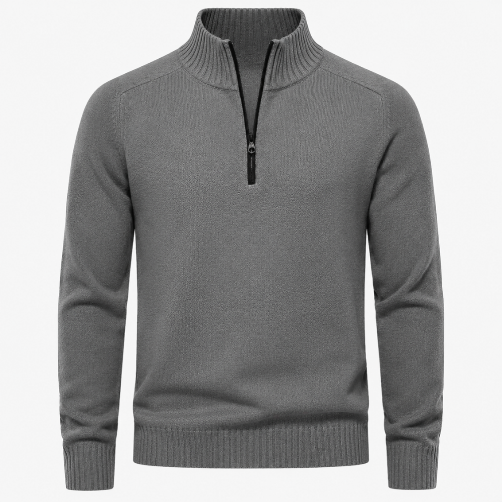 Jackson | Half-Zip Knit Pullover Sweater