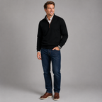 Jackson | Half-Zip Knit Pullover Sweater