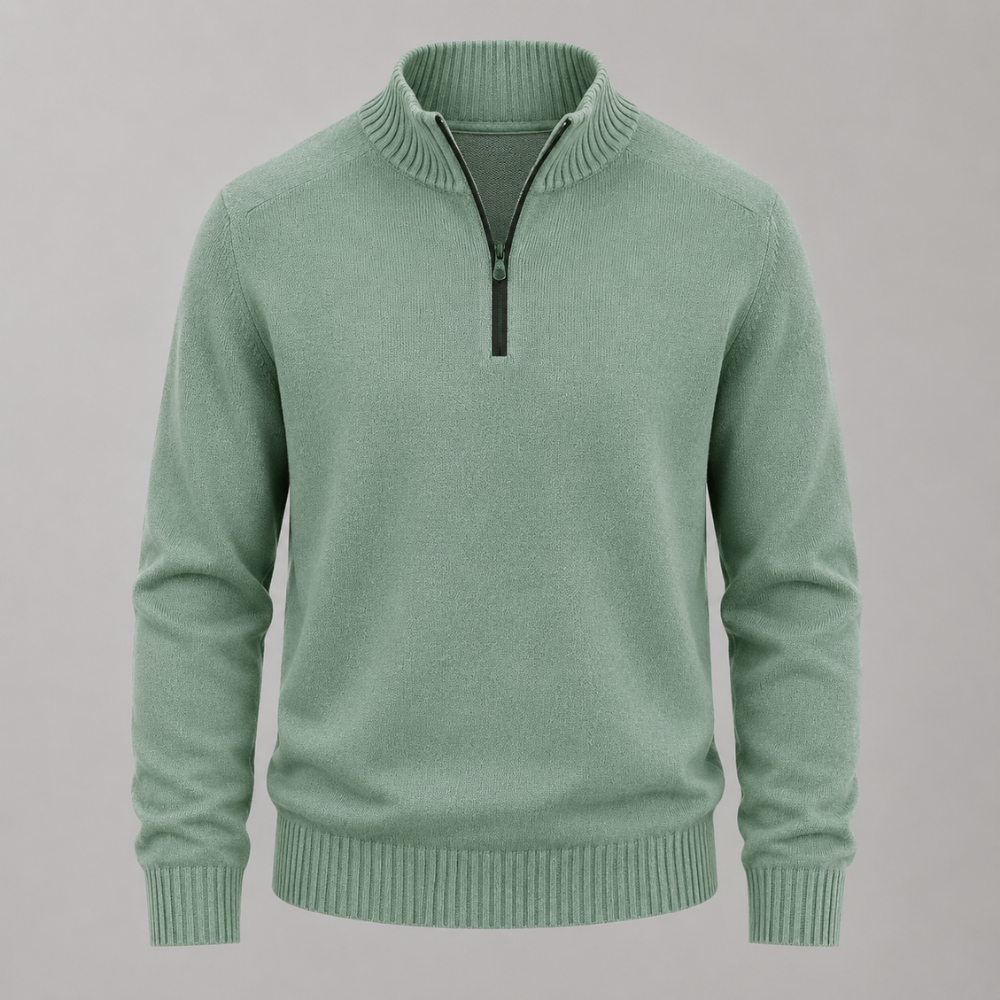 Jackson | Half-Zip Knit Pullover Sweater