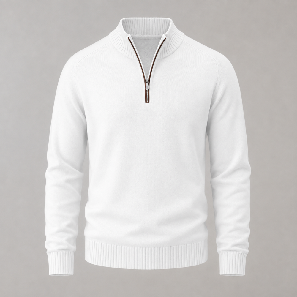 Jackson | Half-Zip Knit Pullover Sweater