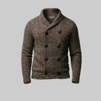 Langford | Double-Breasted Shawl Collar Cardigan