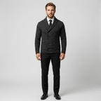 Langford | Double-Breasted Shawl Collar Cardigan