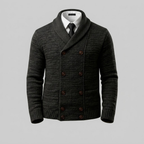 Langford | Double-Breasted Shawl Collar Cardigan