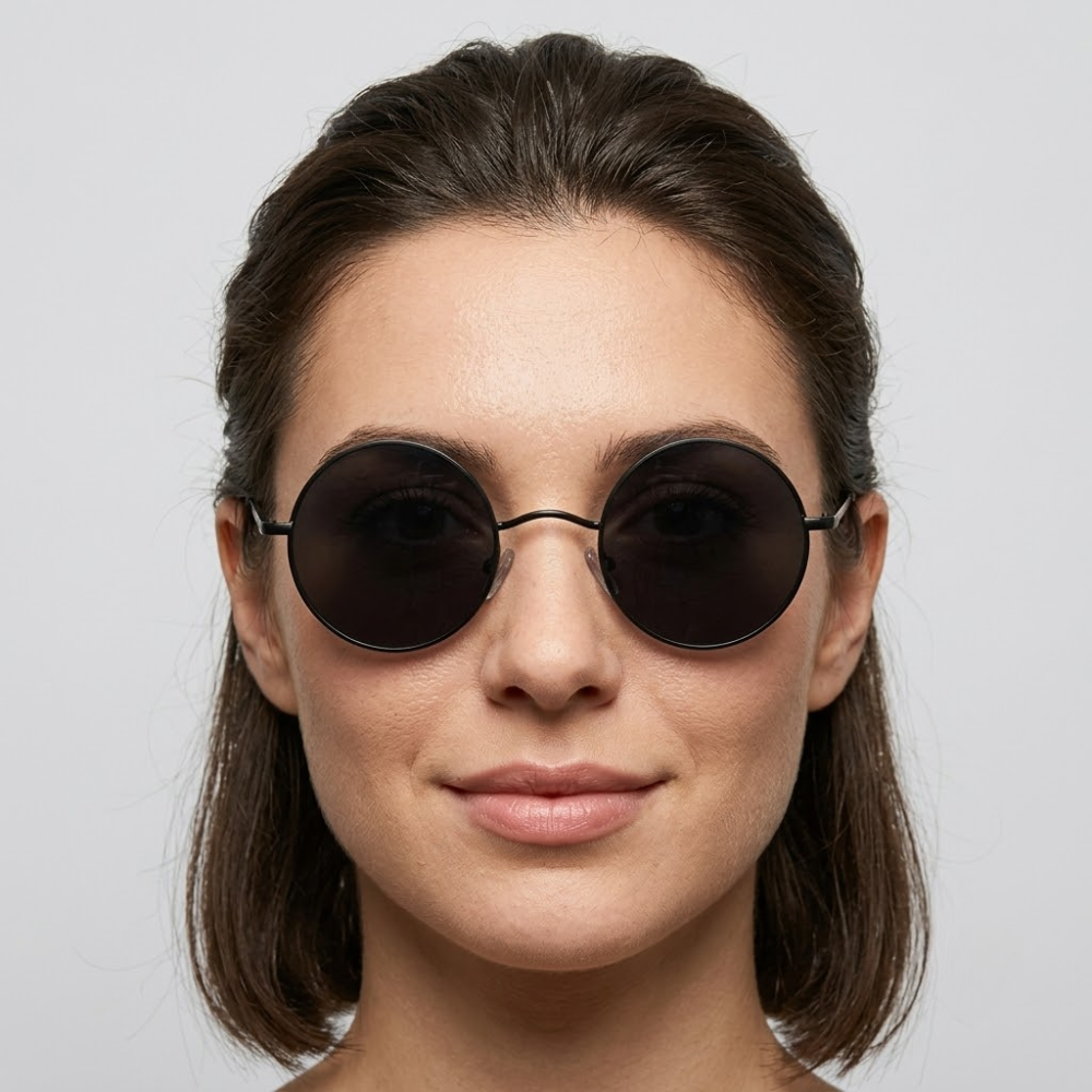 Luca Round Polarized Sunglasses