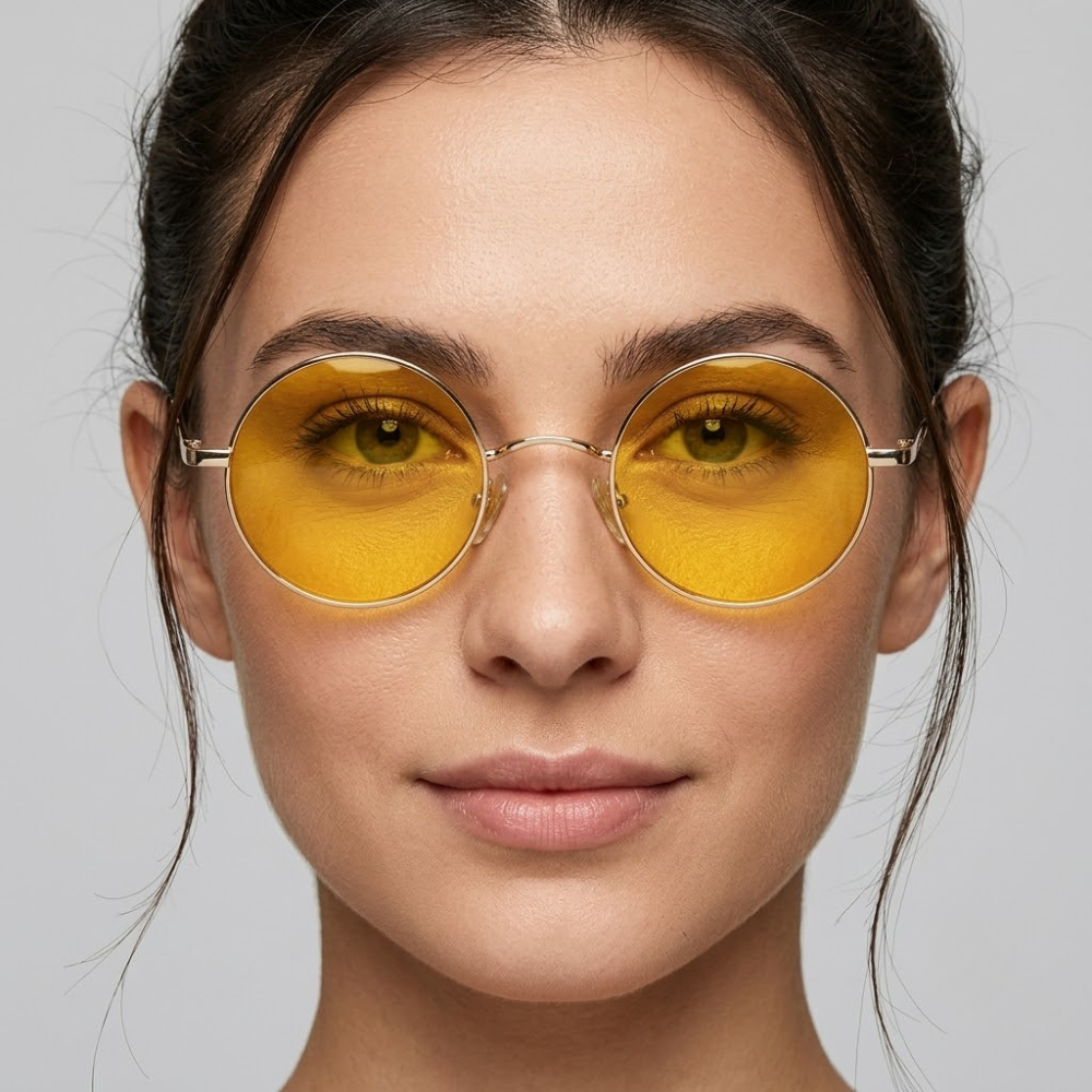 Luca Round Polarized Sunglasses