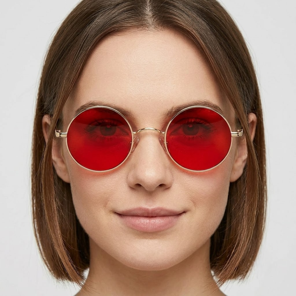 Luca Round Polarized Sunglasses