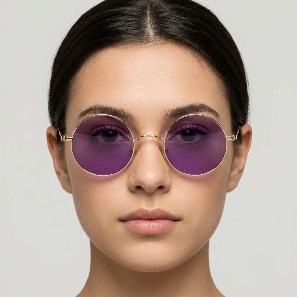 Luca Round Polarized Sunglasses