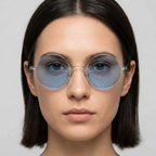 Luca Round Polarized Sunglasses