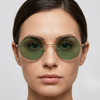 Luca Round Polarized Sunglasses