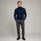 Lucas | Slim-Fit Turtleneck Knit Sweater