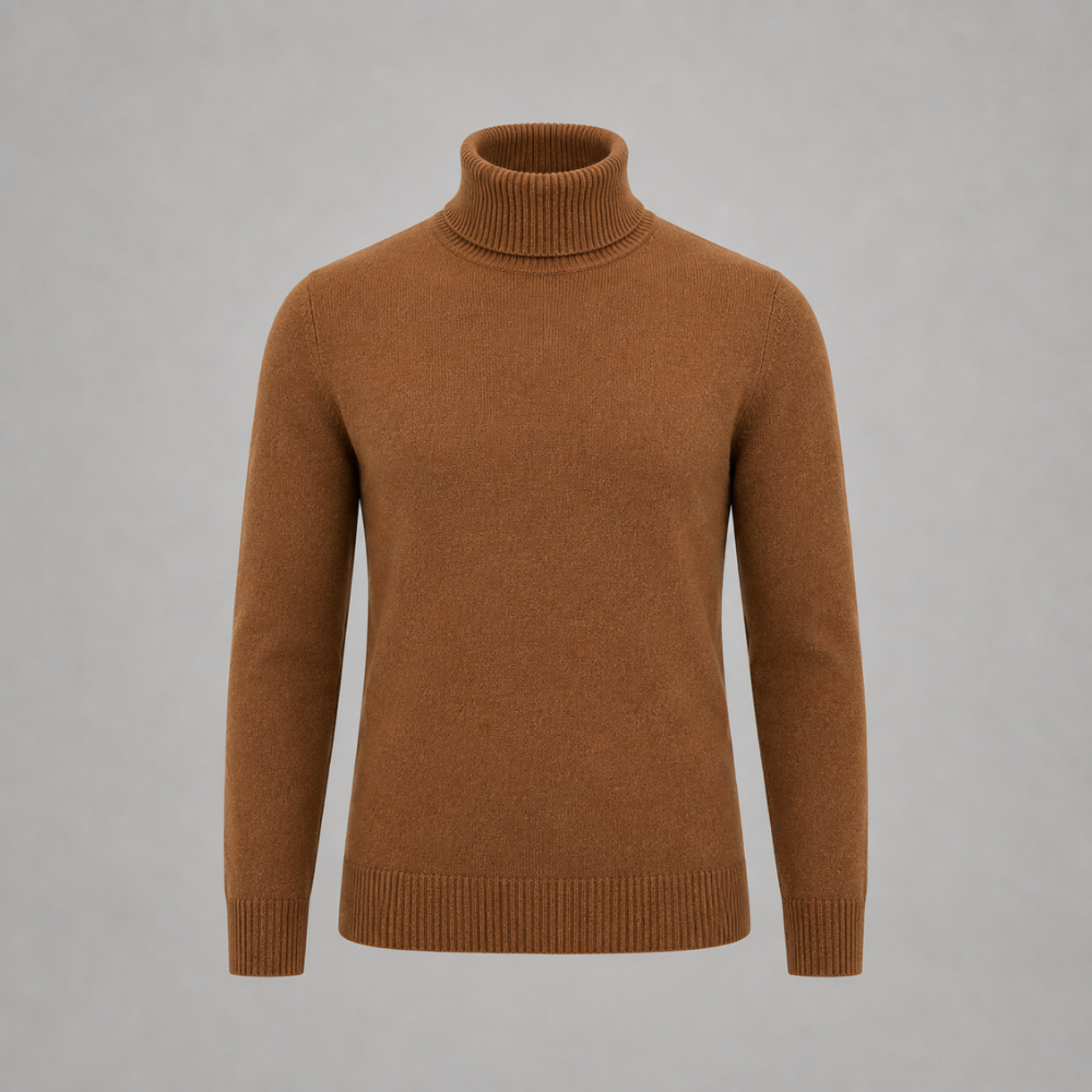 Lucas | Slim-Fit Turtleneck Knit Sweater