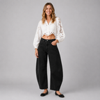 Lucas Wide Leg Denim Jeans