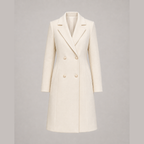 Madison | Double-Breasted Flared Wool-Blend Coat