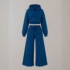 Madison | Cropped Hoodie & Wide-Leg Tracksuit Set