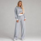 Madison | Cropped Hoodie & Wide-Leg Tracksuit Set