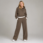 Madison | Cropped Hoodie & Wide-Leg Tracksuit Set