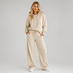 Madison | Cropped Hoodie & Wide-Leg Tracksuit Set