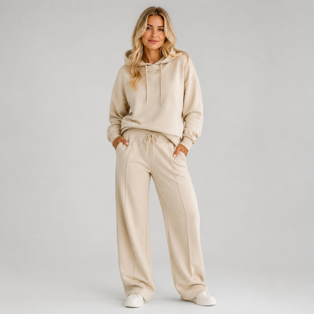 Madison | Cropped Hoodie & Wide-Leg Tracksuit Set