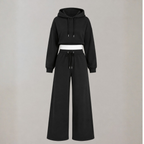 Madison | Cropped Hoodie & Wide-Leg Tracksuit Set